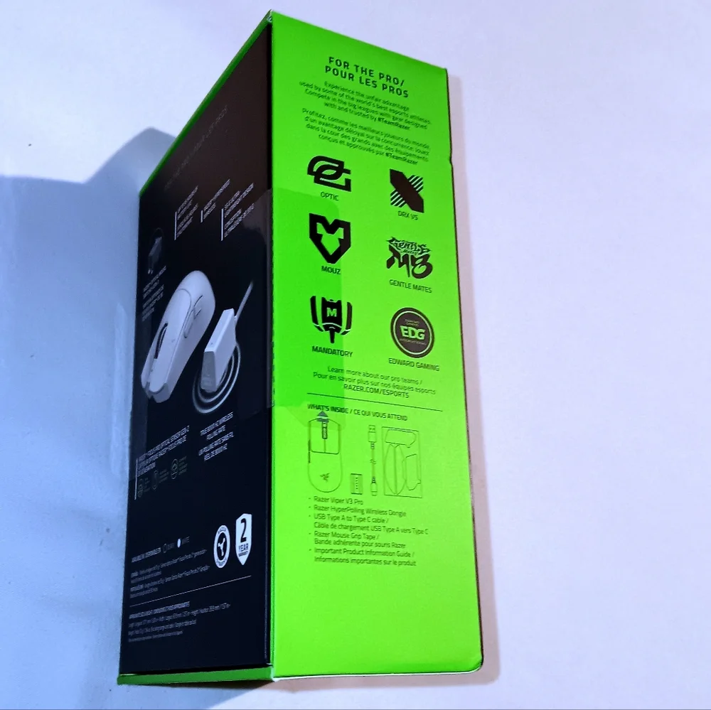 Razer Viper V3 Pro White Edition Ultra Lightweight Gaming Mouse